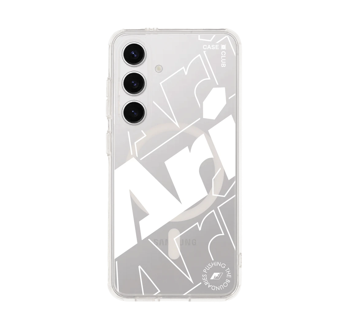 ari โลโก้มาเนียสีขาว แนวสตรีท